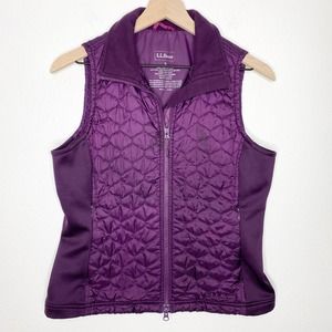 L.L. Bean | Purple Quilted Thinsulate Vest Small